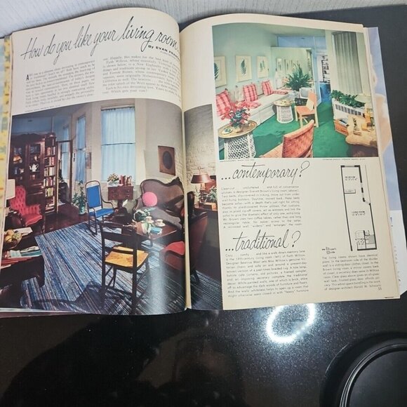 1962 Family Circle Magazine Spring Fashion Preview Cover Hairstyles Recipes - Picture 10 of 16